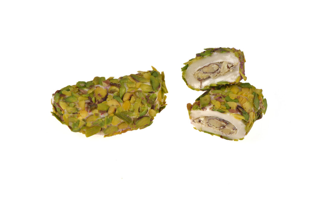 File Fıstık Kaplı Kremalı Ay Bohça