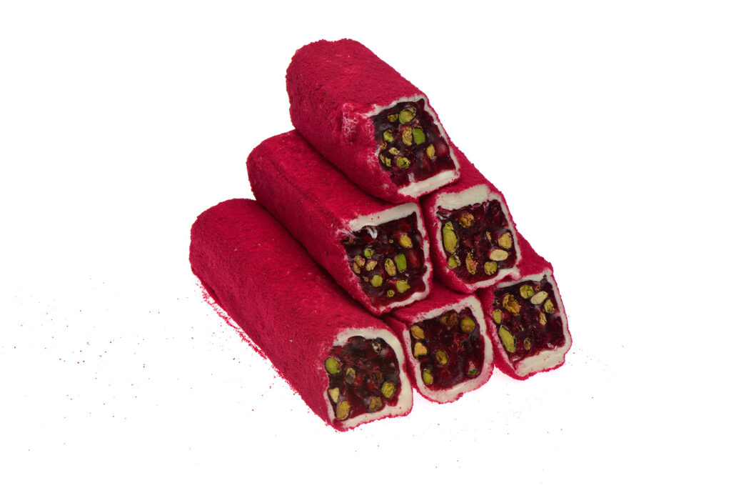 Kırmızı Velvetli Narlı Fıstıklı Halep