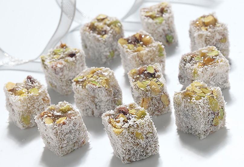 Hindistan Cevizli Fıstıklı Çifte