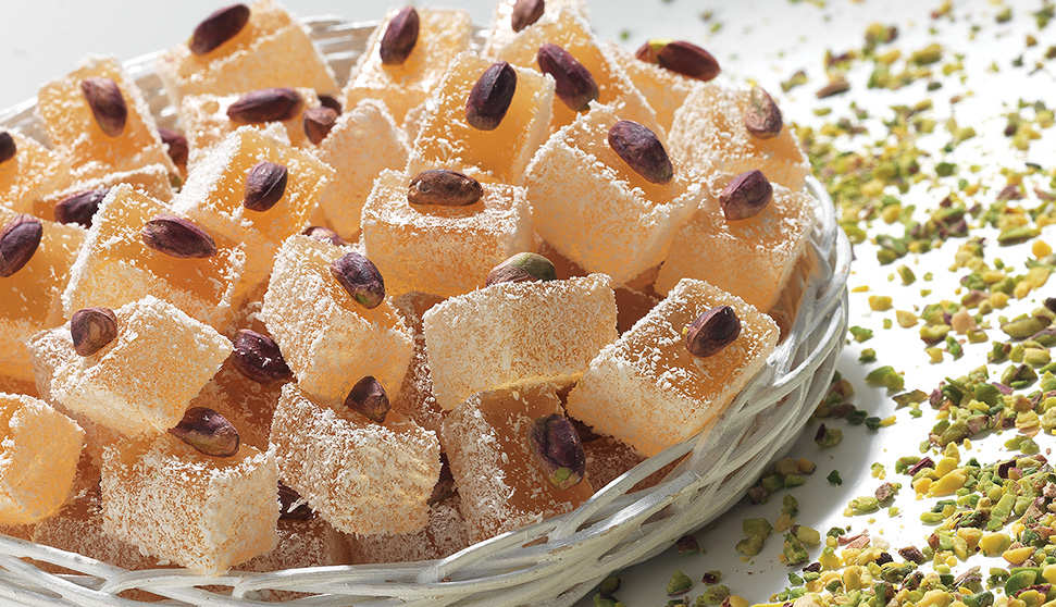 Damla Sakızlı Fıstık Basma