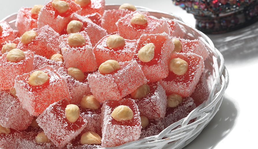 Frambuazlı Fındık Basma