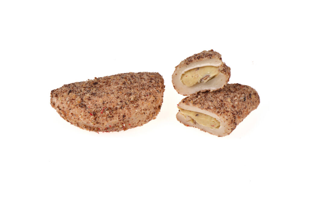 Toz Badem Kaplı Kremalı Ay Bohça