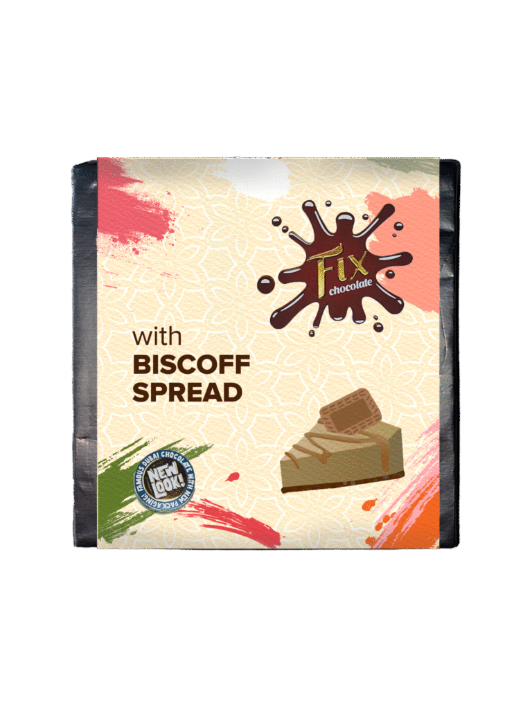 Fix Karamelize Bisküvi Kreması Dolgulu Dubai Çikolatası 80 gr