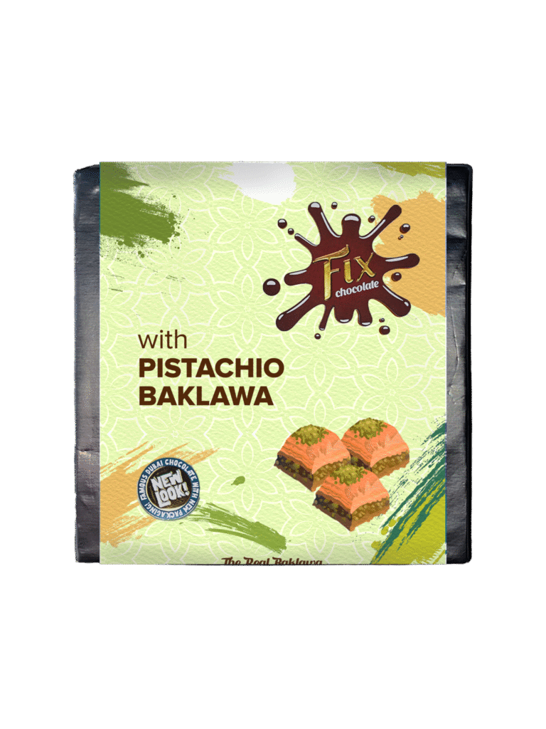 Fix Baklavalı Dubai Çikolatası 80 gr