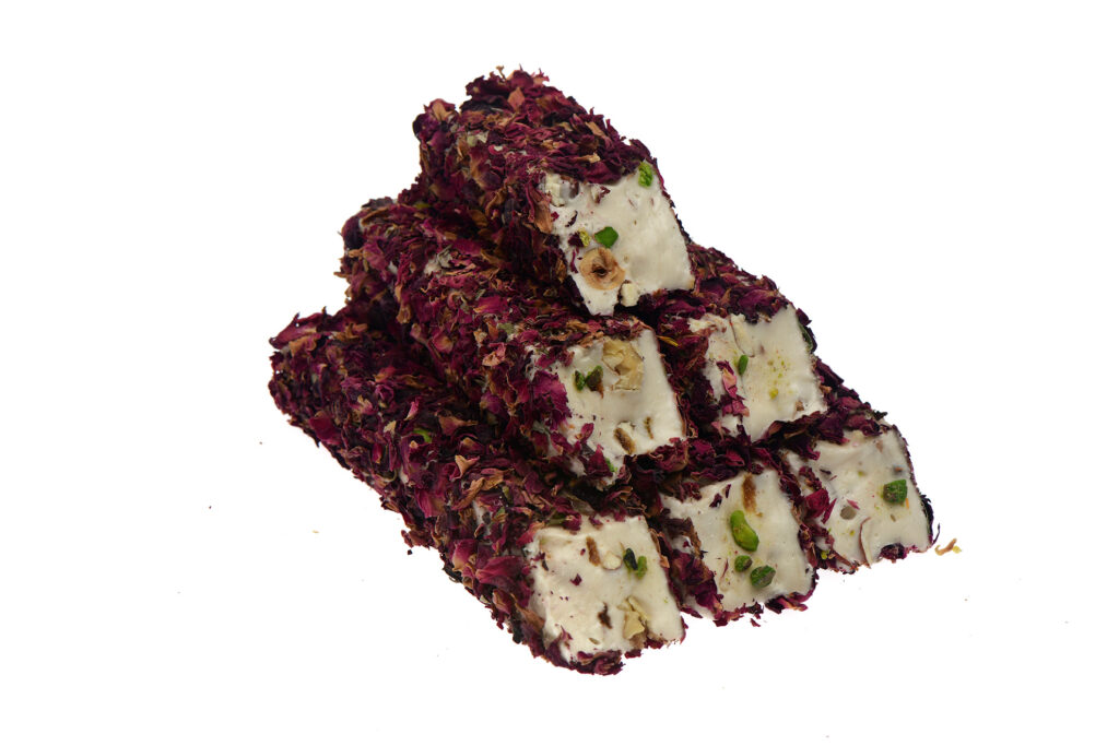 Gül Yaprağı Kaplı Mix Nut Hürrem Kral Lokum