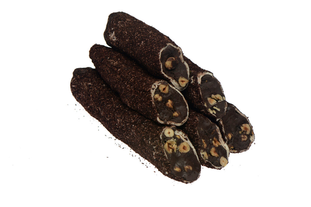 HC Kakao Kaplı Çift Kremalı Bademli Sarma Lokum