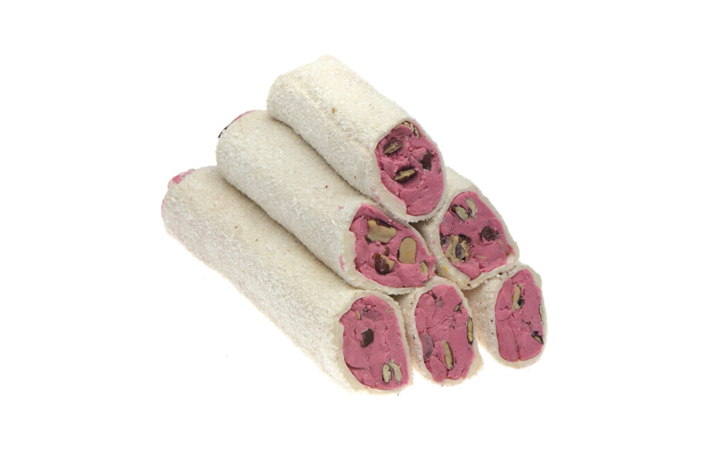 HC Kaplı Çilek Kremalı Sarma Lokum