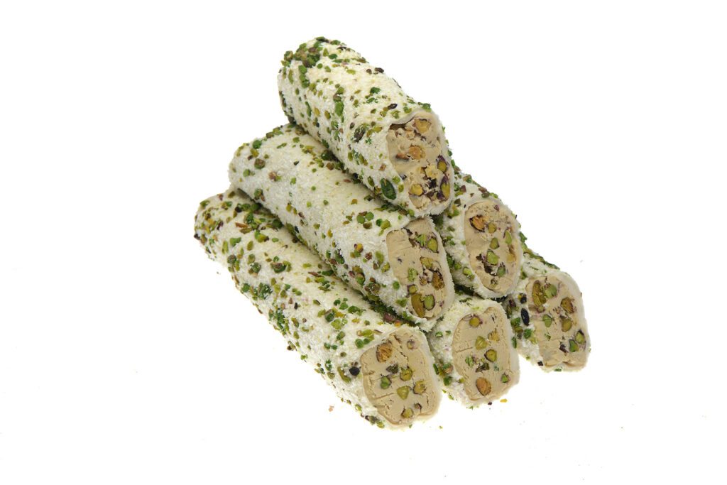 HC Pirinç Fıstık Kaplı Fıstık Kremalı Sarma Lokum