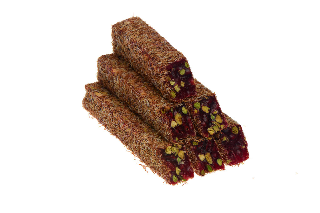 Kadayıf Kaplı Narlı Fıstıklı Kral Lokum