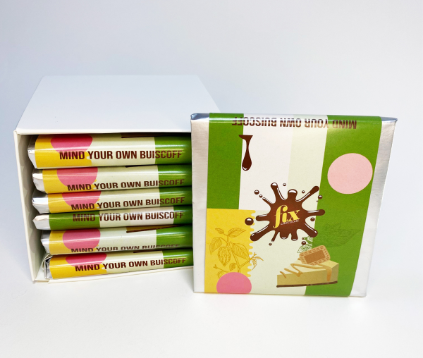 Fix Karamelize Bisküvi Kreması Dolgulu Dubai Çikolatası 80 gr