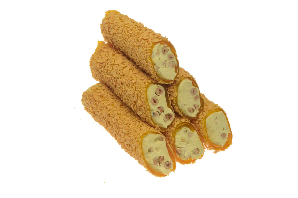 Mısır Gevreği Kaplı Fındıklı Kremalı Sarma