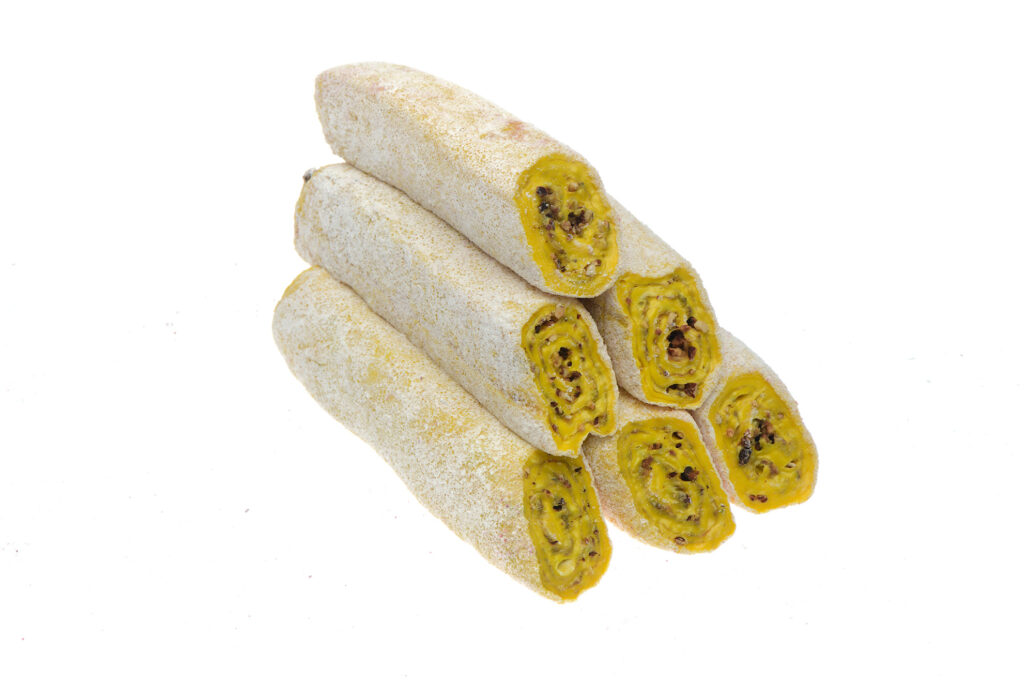 Muzlu Fıstıklı Rulo Sarma Lokum