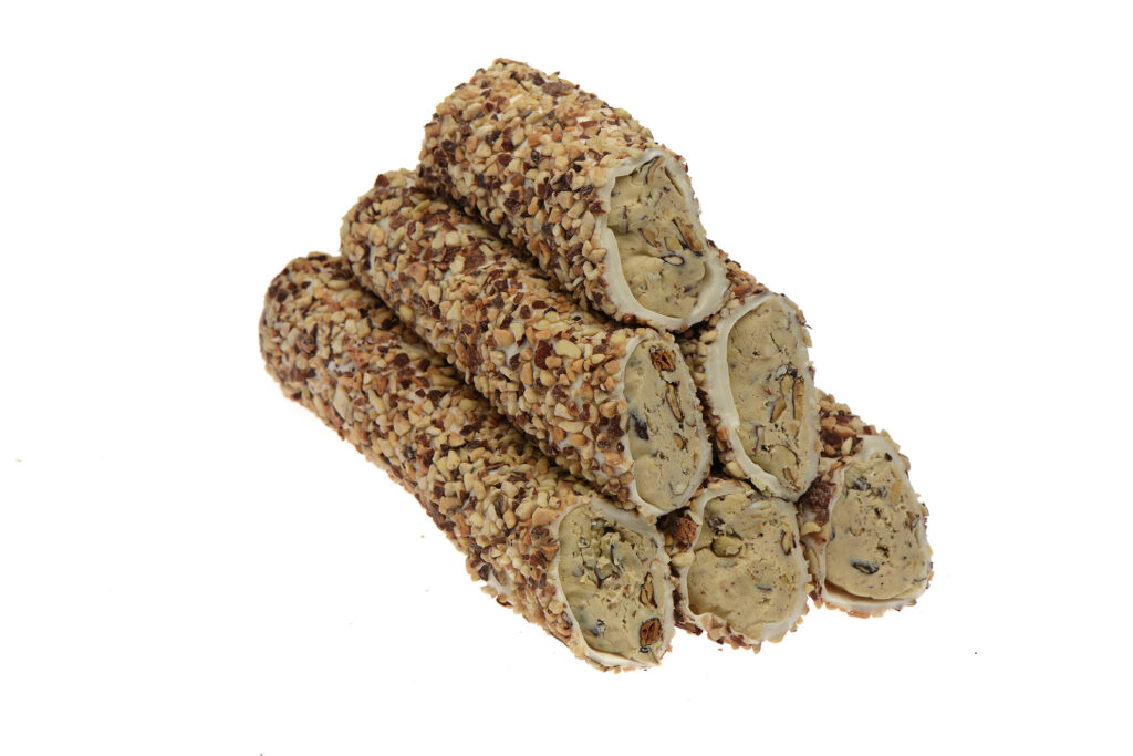 Pirinç Badem Kaplı Badem Kremalı Sarma Lokum