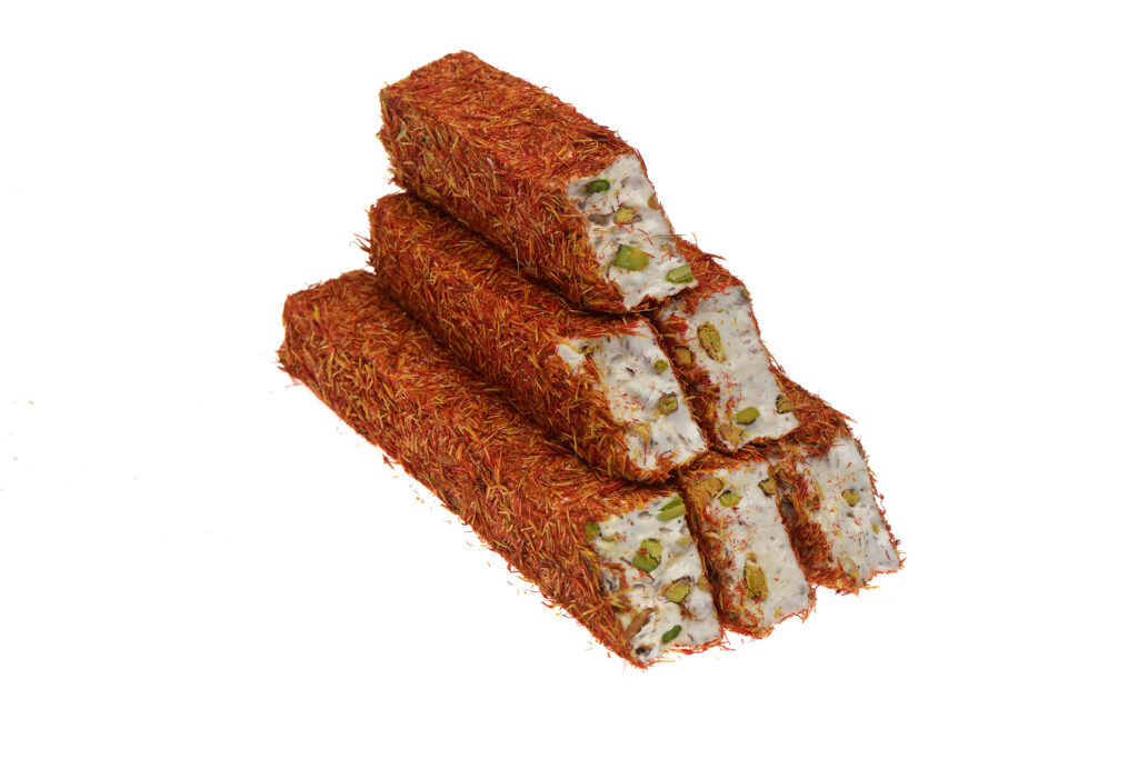 Safran Kaplı Hürrem Fıstıklı Kral Lokum