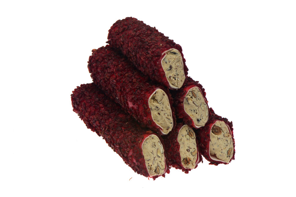 Zereşk Kaplı Badem Kremalı Sarma Lokum